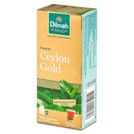 Herbata Czarna Ekspresowa Dilmah Ceylon Gold Torebki 25 sztuk 50g