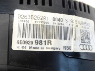 budíky budiky AUDI RS4 8E0920981R