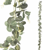 Girlanda dekoracyjna zielona długa 185 cm ozdobna eukaliptus