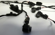 VW PASSAT B7 3AF971104L wiring PDC bundle rear part rear