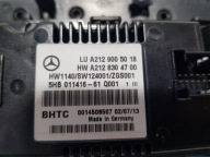 Unite commande clima MERCEDES W212 LIFT CLS W218 A2129005018