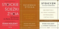 Stoickie ścieżki+Dziennik stoika+ Stoicyzm Holiday