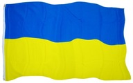 Flaga Ukrainy 150cm na 90cm na maszt