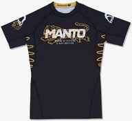 MANTO Rashguard krótki rękaw WILDCAT czarny rozm. M