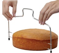 Strunový nôž na krájanie tortových koláčov nóz na tortu 32 cm