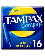 TAMPAX COMPAK Tampony z aplikatorem Regular 16 szt.