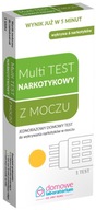 Multi Test narkotykowy do wykrywania z moczu Domowe Laboratorium 1 szt.