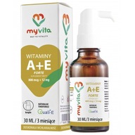 Vitamín A + E Forte kvapky 30ml MyVita