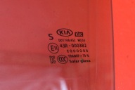 window side left rear part rear KIA OPTIMA 4 IV SEDADN 15-20