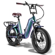 FAFREES F20 Master E-bike 48V 22,5Ah 500W koleso 20" zelené