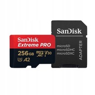 MicroSD karta SanDisk Extreme Pro 256 GB