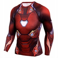 KOSZULKA KOMPRESYJNA RASHGUARD MĘSKI MMA-Marvel