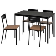 IKEA SANDSBERG SANDSBERG Stół 4 krzesła 110x67 cm