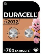 2x Bateria Litowa DURACELL 2032 DL2032 CR2032 3V