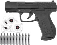 PISTOLET ASG Walther P99 DAO 520 fps 2J + 10 KAPSUŁ CO2 + 5 TARCZ 14x14