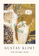 Plakat 84,1x59,4 A1 Gustav Klimt naga kobieta reprodukcja BOHO 20 WZORÓW
