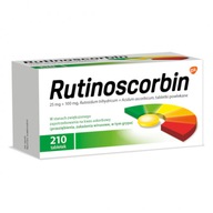 Rutinoscorbin 210 tabl rutozyd odporność wit C lek