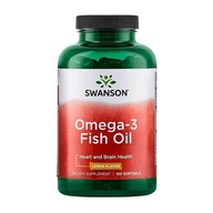 Swanson Omega 3 Fish Oil Lemon Flavor 150 softgels