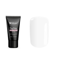 Silcare Akryložel Polygel Acrylgel UV LED na nehty Easy Shape White 30 g