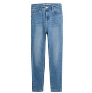 Cool Club Spodnie jeansowe dziewczęce slim fit denim r 134