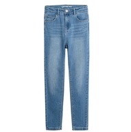 Cool Club Spodnie jeansowe dziewczęce slim fit denim r 146