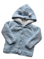 Sweterek dziecięcy ocieplany MATALAN r. 74-80 cm