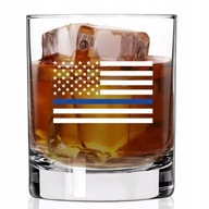 Szklanka do Whisky - POLICE FLAG uni