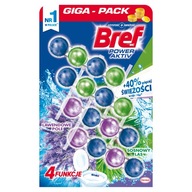 Bref WC Power Aktiv Zawieszka las+lawendowe 4 x50g