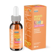 HERB MULTI VITA FOR KIDS 30ml WITAMINY I MINERAŁY DLA DZIECI W KROPLACH