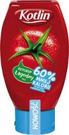 KOTLIN KETCHUP ŁAGODNY 60% mniej kalorii 450g