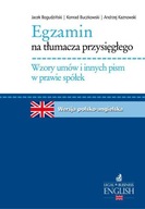 Egzamin na tłumacza przysięgłego. Wzory... - ebook