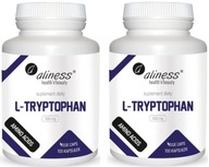 2x Aliness L- TRYPTOFAN tryptophan 500 mg 100 kaps