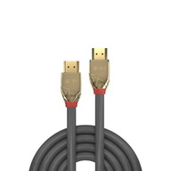 Lindy 37864 HDMI kabel 5 m HDMI typu A (Standard) zlatá, šedá