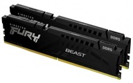 Pamięć RAM KINGSTON DDR5 32GB (2*16GB) 6000Mhz CL36 Fury Beast Black