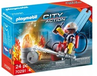 Playmobil City Action 70291 Strażak STRAŻ POŻARNA