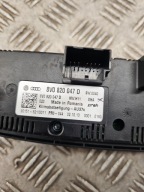 PANEL klími klimatizaci OGRZEWANIA AUDI A3 8V 8V0820047D
