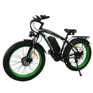 Elektrobicykel BAOLUJIE DP2602 1500W 48V 15AH 45KM/H zelený