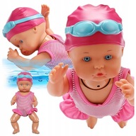 PLÁVAJÚCA Bábika do vody Bobas do kúpeľa PLAVÁČKA Darček pre dieťa Vianoce