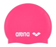 Czepek pływacki silikonowy dla dorosłych na basen Arena Classic Pink