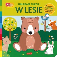 W lesie. Układam puzzle. Akademia mądrego dziecka Rebecca Weerasekera