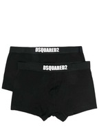 DSQUARED2 bokserki męskie 2 pak zestaw BLACK nowość roz.L