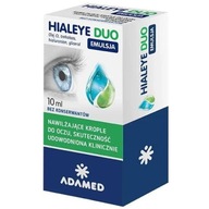 Nawilżające krople do oczu Hialeye Duo emulsja 10 ml