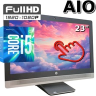 AIO 23" PC ALL-IN-ONE HP 800 G2 Core i5 6gen 8/128GB DVD Win10 DOTYKOWY