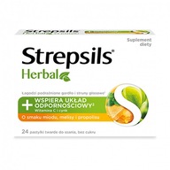 Strepsils Herbal o smaku miodu, melisy i propolisu