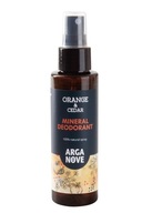 Arganove Naturalny Dezodorant Mineralny Ałunowy Pomarańcza-Cedr 100ml Spray