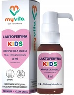 Laktoferín KIDS kvapky 8ml MyVita PRE KEDY BLD 95%