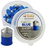 ŚRUT STALOWO TEFLONOWY - ELKO - BEZOŁOWIOWY - 4,5 - BLUE - 90 szt