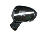 SEAT IBIZA IV 6J mirror exterior right BIALY manually EU L3