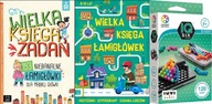 Wielka księga zadań + Wielka księga łamigłówek + Smart Games IQ Six Pro