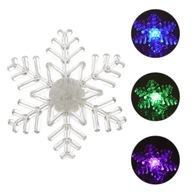 5 SZTUK LED Snowflake Window Lights